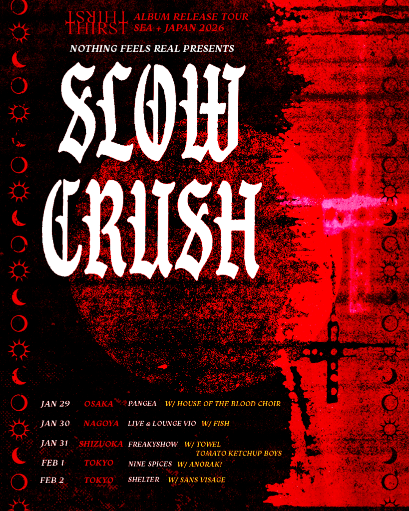 Slow Crush Japan Tour 2026