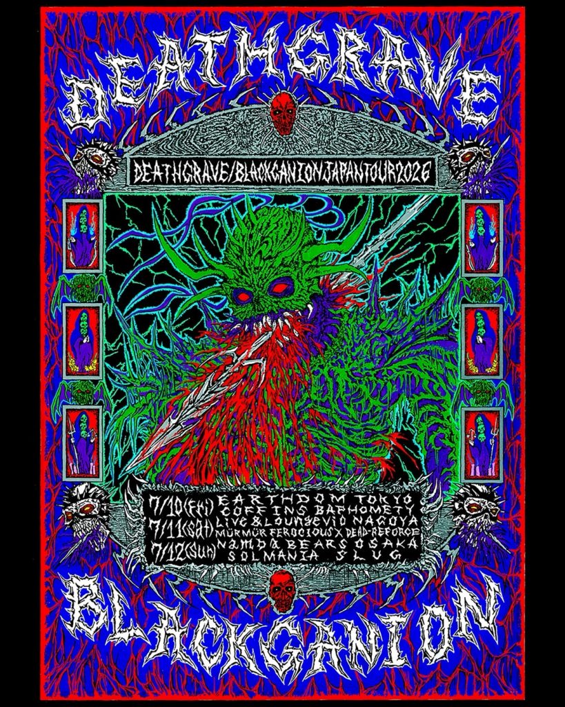 Deathgrave / BLACK GANION Japan Tour 2026 “NAGOYA”